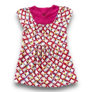 Tea Collection | Geometric Print T Shirt Dress (6)